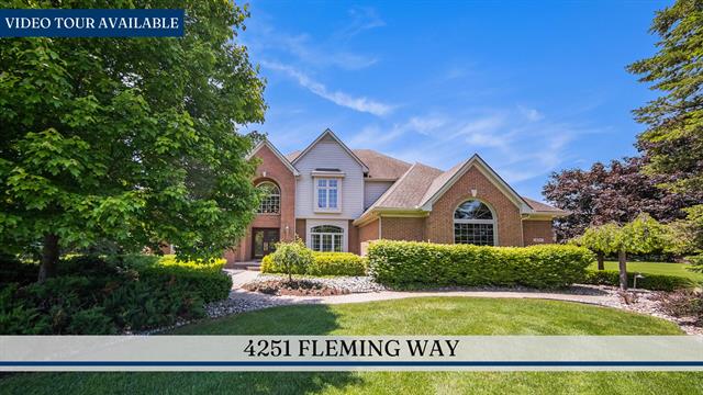 front view picture of 4251 Fleming Way, Plymouth, MI. 48170