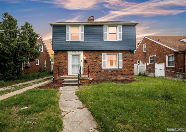 front view picture of 20036 Appoline Street, Detroit, MI. 48235