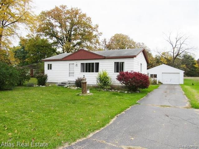 front view picture of 7092 Irish, Otisville, MI. 48463