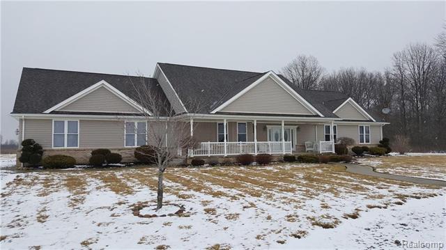 front view picture of 2465 E. Newburg, Carleton, MI. 48117