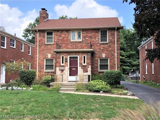 front view picture of 312 Catalpa Dr, Royal Oak, MI. 48067