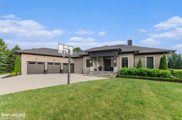 front view picture of 64164 Campground Road, Washington, MI. 48095