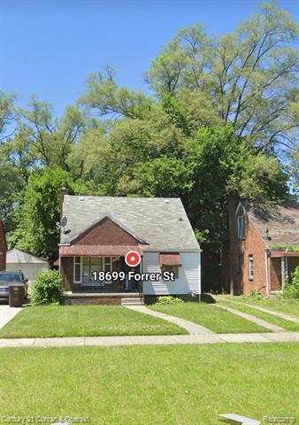 front view picture of 18699 Forrer Street, Detroit, MI. 48235