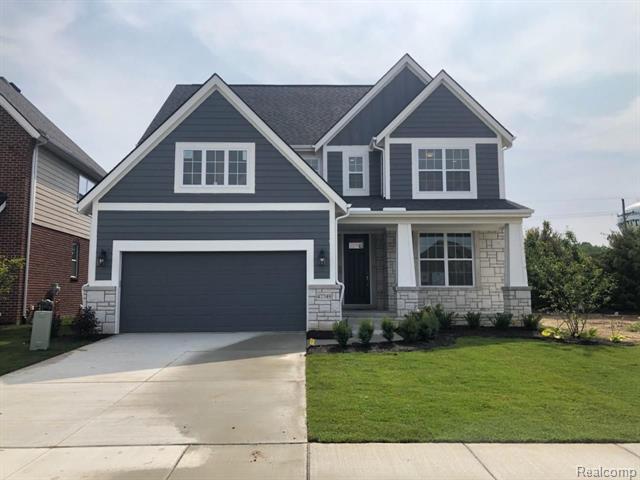 front view picture of 47749 Fieldstone Drive, Northville, MI. 48168