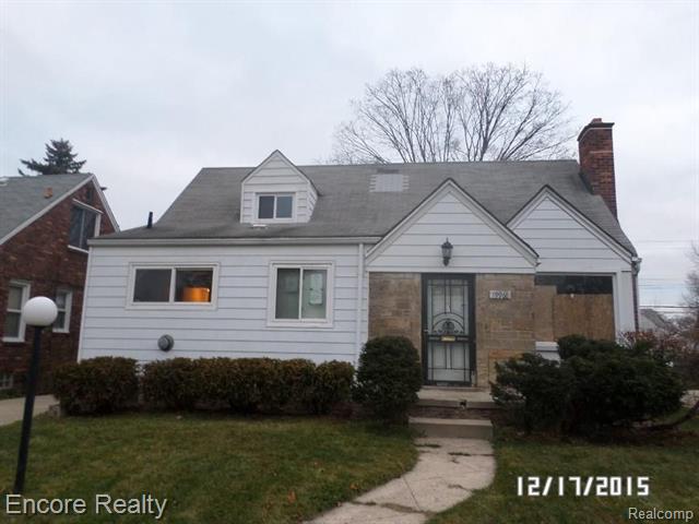 front view picture of 19966 Sorrento Street, Detroit, MI. 48235