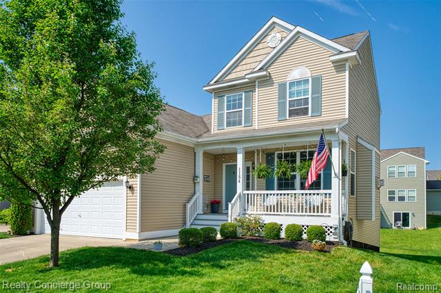 front view picture of 1154 York Avenue, Howell, MI. 48843