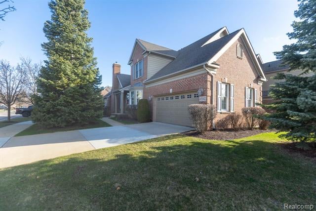 front view picture of 45042 Broadmoors  Circle, Northville, MI. 48168