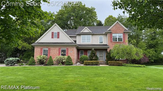 front view picture of 4679 Stillmeadow Drive, Howell, MI. 48843