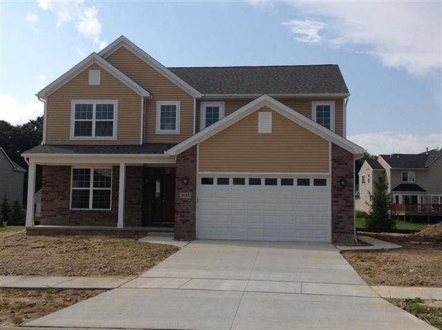 front view picture of 3253 Eastridge Drive, Dexter, MI. 48130