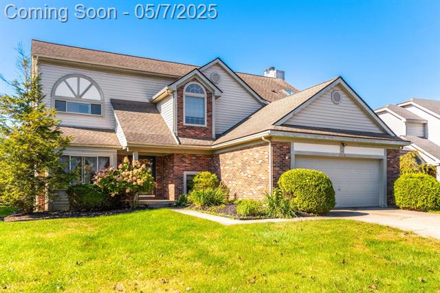front view picture of 6360 Robison Lane, Saline, MI. 48176