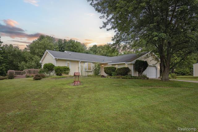 front view picture of 1355 E Sawdust Corners Road, Lapeer, MI. 48446