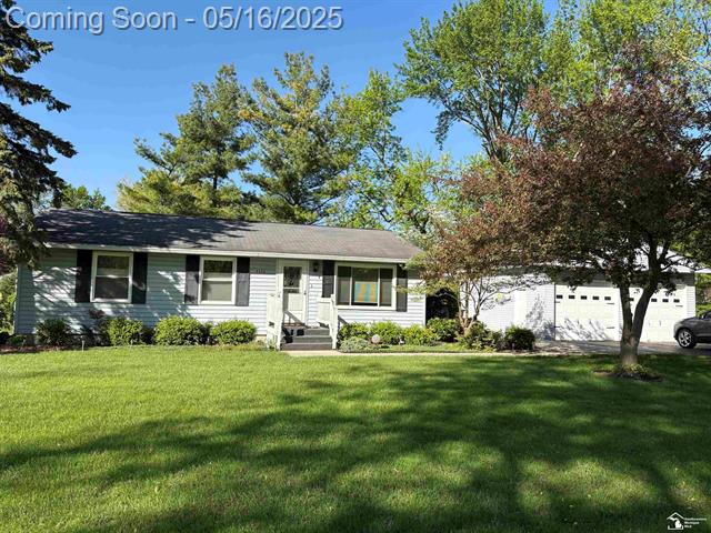 front view picture of 7750 Lakeview Drive, Monroe, MI. 48161