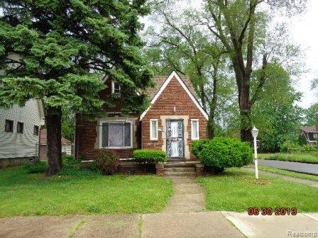 front view picture of 13500 Rutherford Street, Detroit, MI. 48227