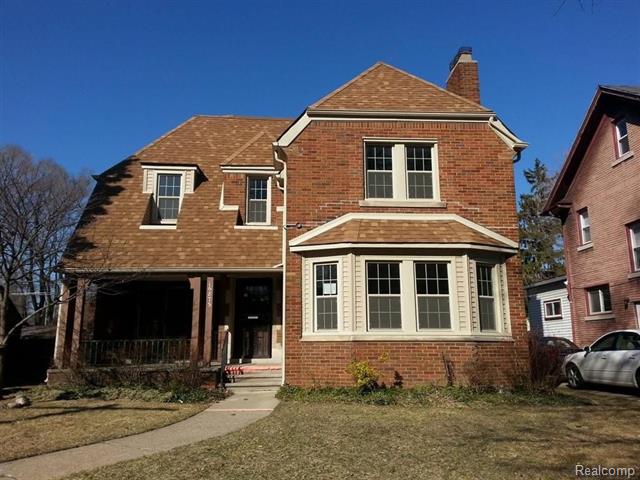 front view picture of 16875 Normandy Street, Detroit, MI. 48221