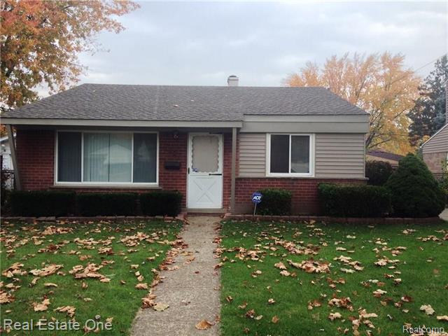 front view picture of 1257 Jerry Ave, Madison Heights, MI. 48071