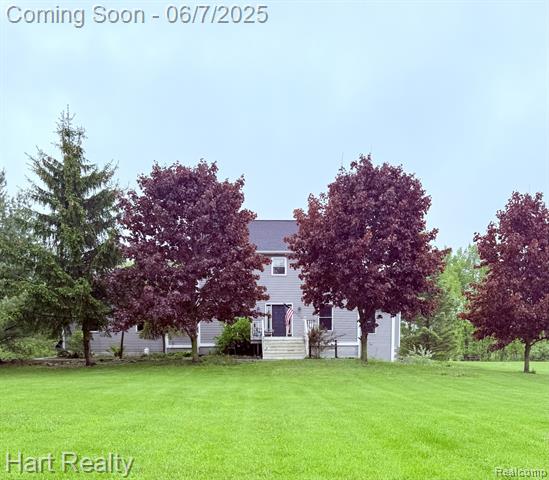 front view picture of 6198 Ewalt Road, Imlay City, MI. 48444
