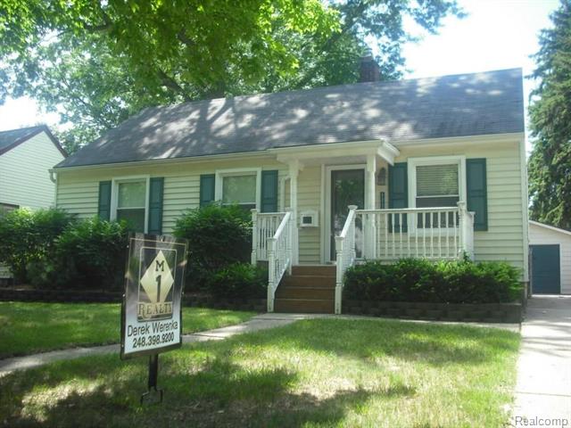 front view picture of 1219 Ferris Ave, Royal Oak, MI. 48067
