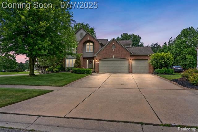 front view picture of 7782 Claiborne Drive, Brighton, MI. 48114