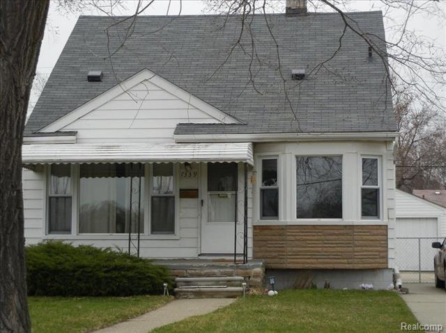 front view picture of 7339 Parkland, Redford, MI. 48239