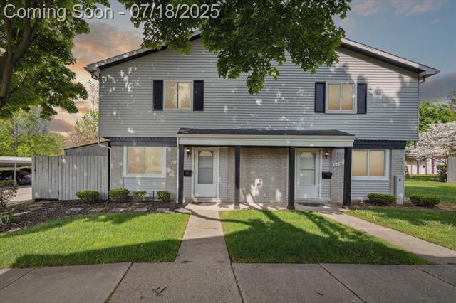 front view picture of 41255 S Woodbury Green Drive, Belleville, MI. 48111