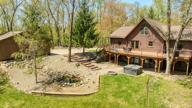 front view picture of 3380 Norvell Rd, Grass Lake, MI. 49240