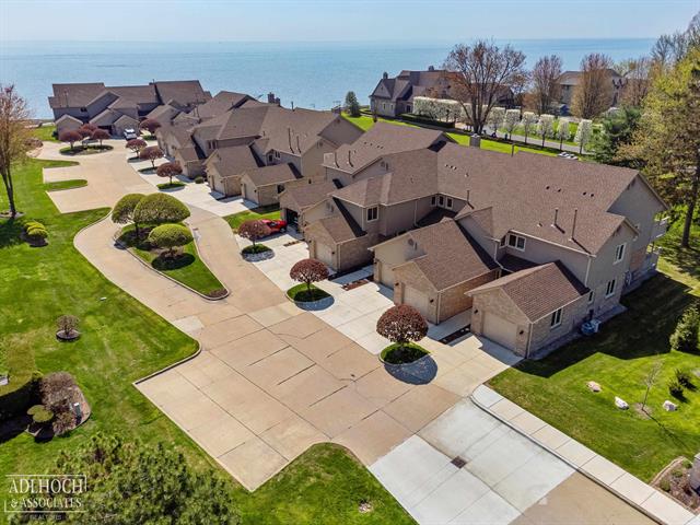 front view picture of 25540 Waterview Drive, Harrison Township, MI. 48045