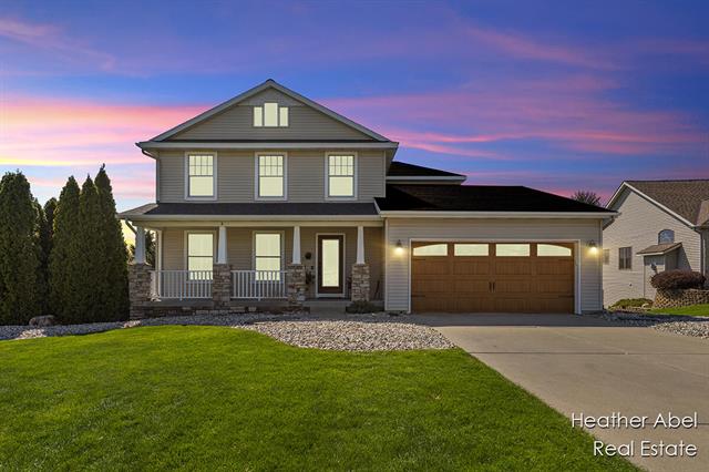 front view picture of 7735 Thornburst Court, Byron Center, MI. 49315