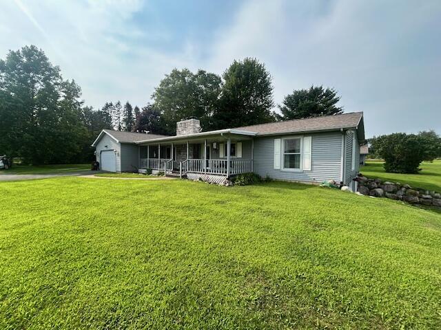 front view picture of 6025 K Drive South, East Leroy, MI. 49051