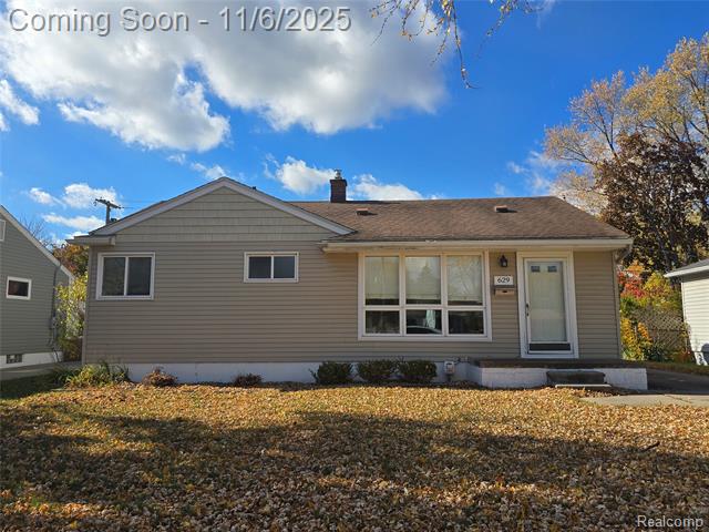 front view picture of 629 N Campbell Rd, Royal Oak, MI. 48067