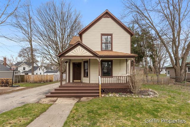 front view picture of 411 Fremont, Middleville, MI. 49333