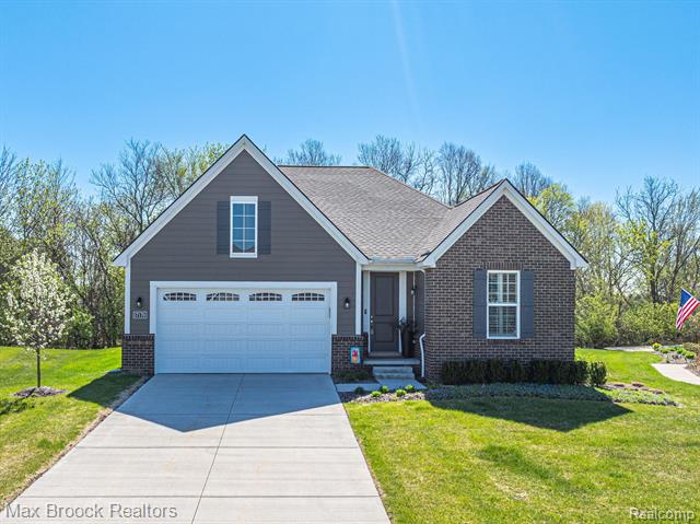 front view picture of 17170 Garden Ridge Lane, Northville, MI. 48168