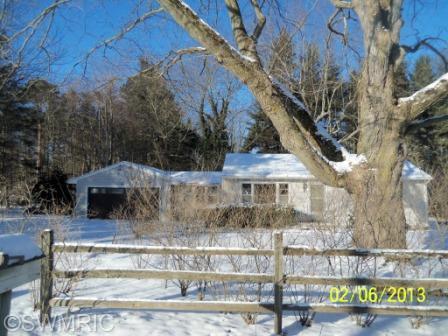 front view picture of 4406 Green Road, Lyons, MI. 48851