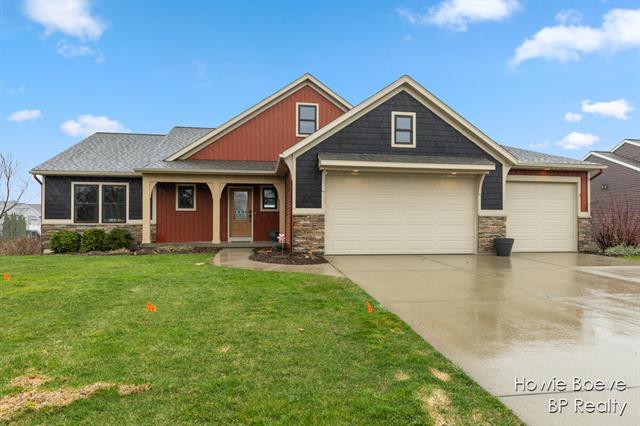 front view picture of 7506 Waterline Drive, Allendale, MI. 49401