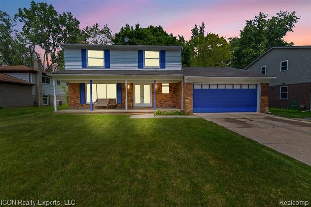 front view picture of 19800 Cherry Hill Ln, Southfield, MI. 48076