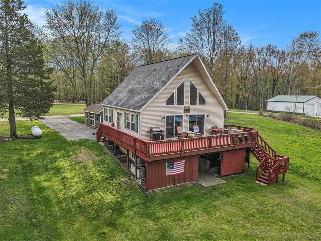 front view picture of 3133 Minkler Lake Road, Allegan, MI. 49010