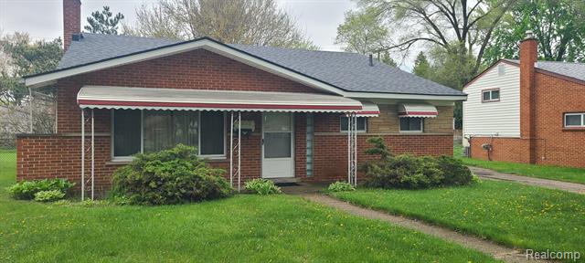 front view picture of 1233 Elliott Ave, Madison Heights, MI. 48071