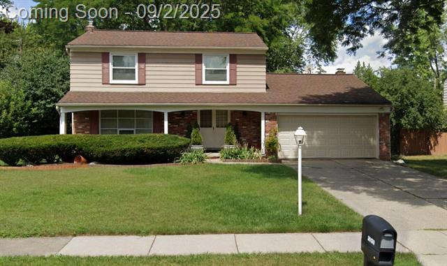front view picture of 30130 Woodgate Dr, Southfield, MI. 48076
