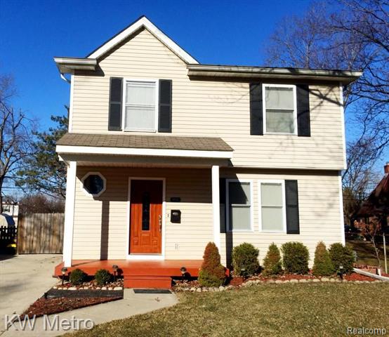 front view picture of 3033 Prairie Ave, Royal Oak, MI. 48073