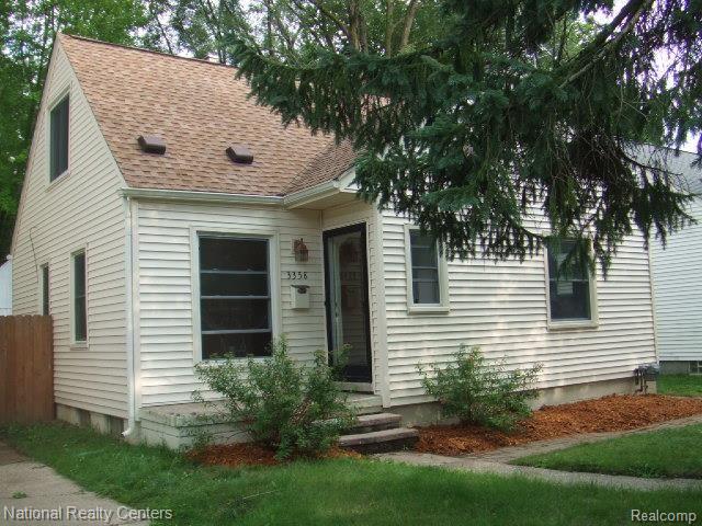front view picture of 3358 Ellwood Ave, Royal Oak, MI. 48073