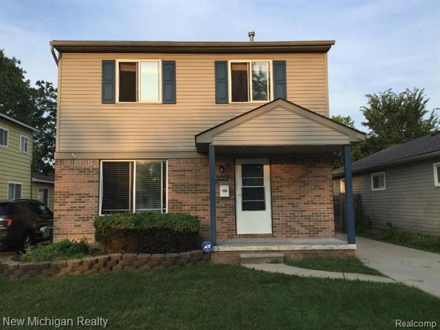 front view picture of 30460 Alger St, Madison Heights, MI. 48071