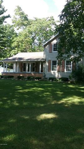 front view picture of 10636 Ravine Road, Otsego, MI. 49078