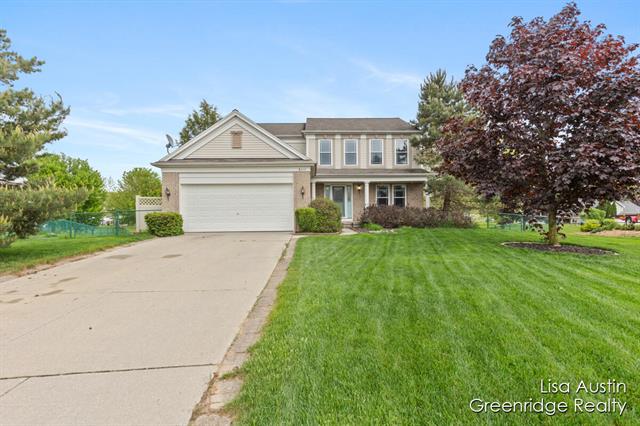 front view picture of 8616 Haystackse  Road, Caledonia, MI. 49316