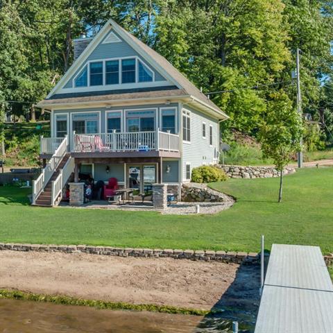 front view picture of 14847 Lake Street, Marcellus, MI. 49067