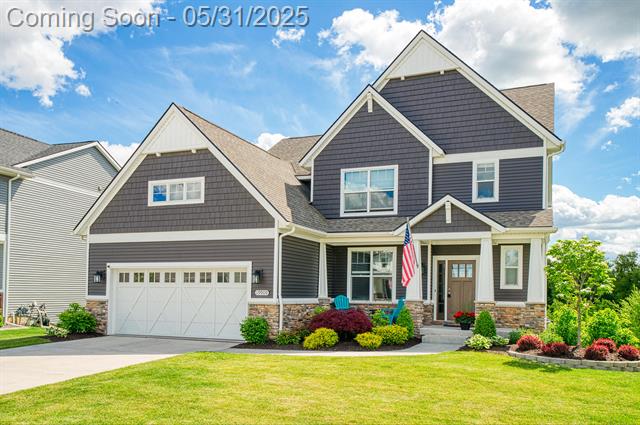 front view picture of 19909 W Breton Court, Chelsea, MI. 48118