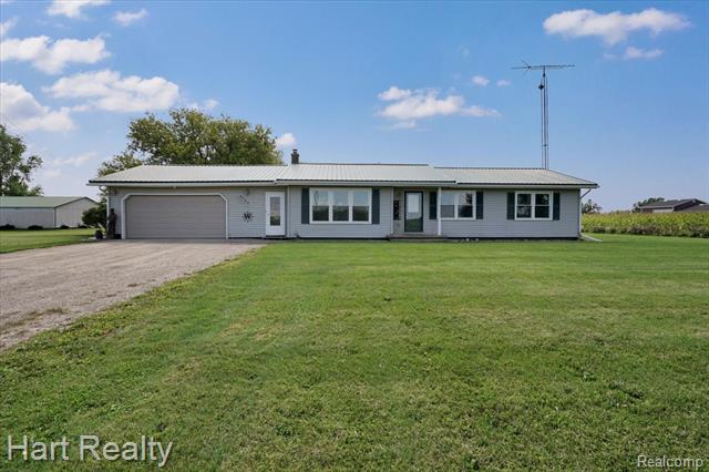 front view picture of 5745 Adams Road, Marlette, MI. 48453