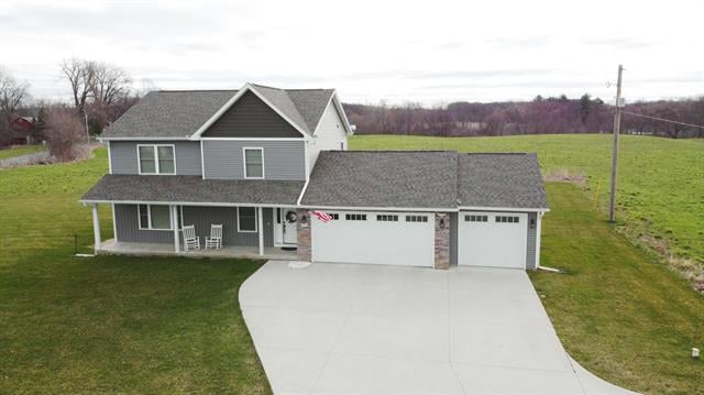 front view picture of 10141 S 33Rd Street, Vicksburg, MI. 49097