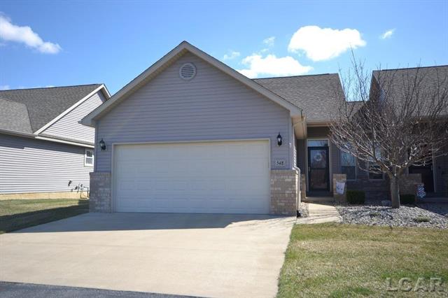 front view picture of 548 Ridge, Tecumseh, MI. 49286