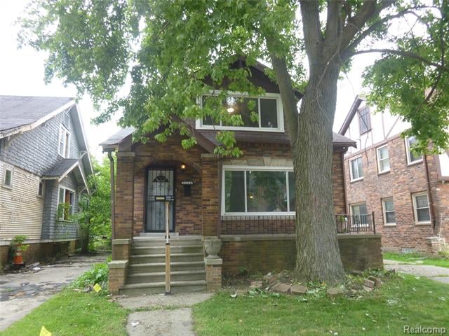 front view picture of 5266 Three Mile Drive, Detroit, MI. 48224