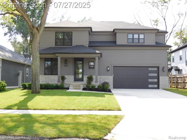 front view picture of 4247 Hampton Blvd, Royal Oak, MI. 48073