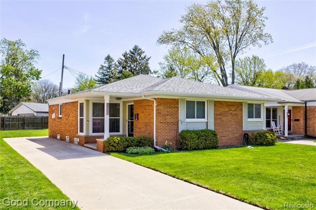 front view picture of 4248 Rosewold Ave, Royal Oak, MI. 48073
